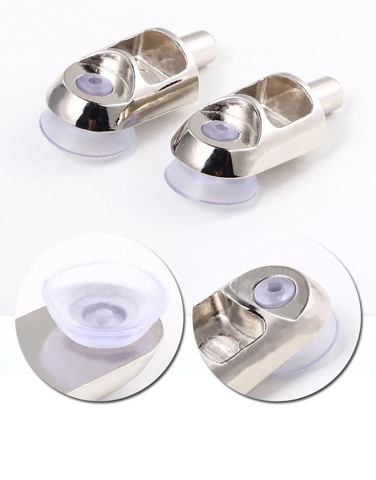 Hardware Accessories Zinc Alloy Plastic 9.3G Connector Fasteners Suction Bracket