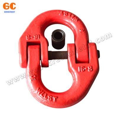 CE Alloy Steel G80 European Type Drop Forged Lifting Chain Connecting Link