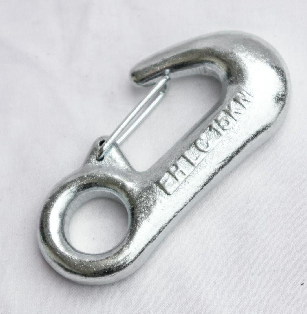 Forged Heavy Duty Cargo Grab Latch Hook Lifting Eye Hook, Heavy Duty Products, Forged Equipment Hooks, 3t Capicity 6600lbs