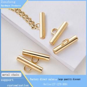 Luggage Hardware Accessories Stainless Steel Belt Stick Buckle Slotted Adjustment Bar Head Card Bag Chain Buckle