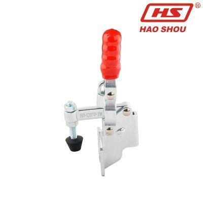 HS-12050-Sm Vertical Handle Toggle Clamp with Bar Opens 90 Degree