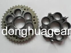 CNC Aluminium Quick Change Sprocket Carrier with Sprocket