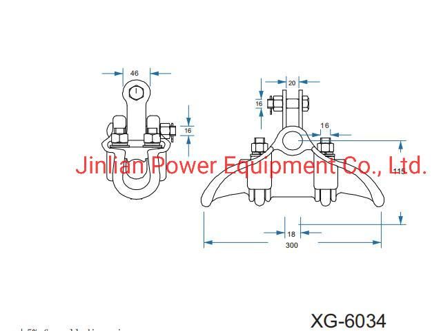 Xt Xg Suspension Clamp Heavy Clamp