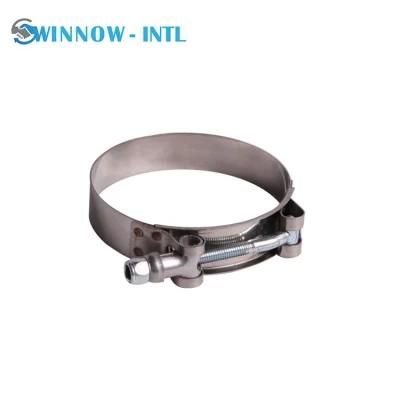 Standard 316 Stainless Steel High Pressure T Bolt Hose Clamps