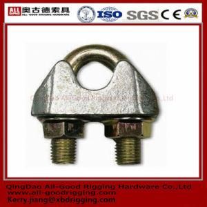 Malleable Iron Yellow Zinc Wire Rope Clip DIN1142 Clip