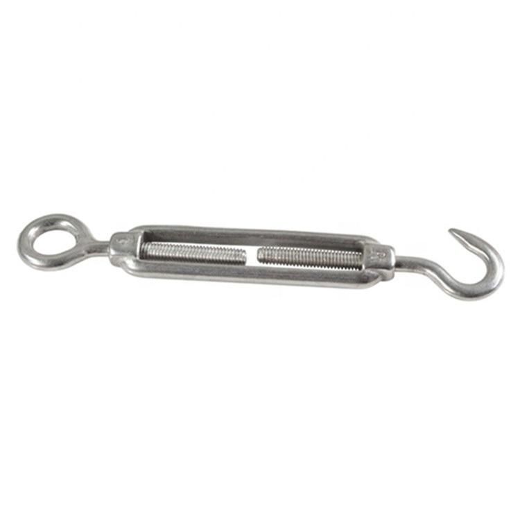 China Manufacturer Good Price DIN 1480 Stainless Steel Metal Turnbuckle Eye Hook