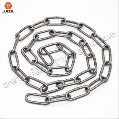 DIN763 DIN766 Welded Galvanized Iron Truck Lashing Chain