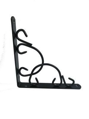 Decorative Wall Mount Display Plant 190*190*25*2mm Heavy Duty L Brackets