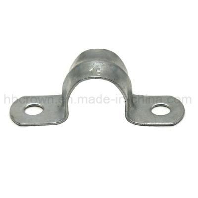Factory Supply OEM Stainless Steel Saddle Clamp for Steel Pipe