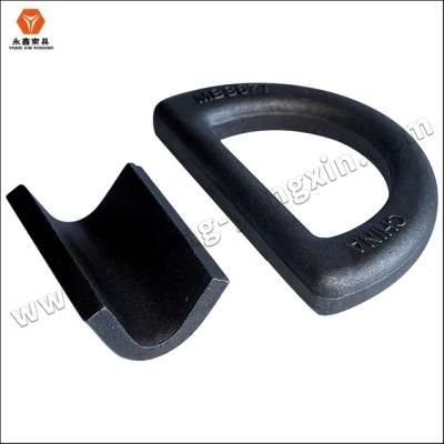 High Quality Factory Direct Sell Container Lashing Ring Forged D-Ring Made in China Bulk Order Marine Equipment