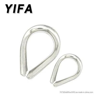 Stainless Steel Wire Rope Thimble Italian Type