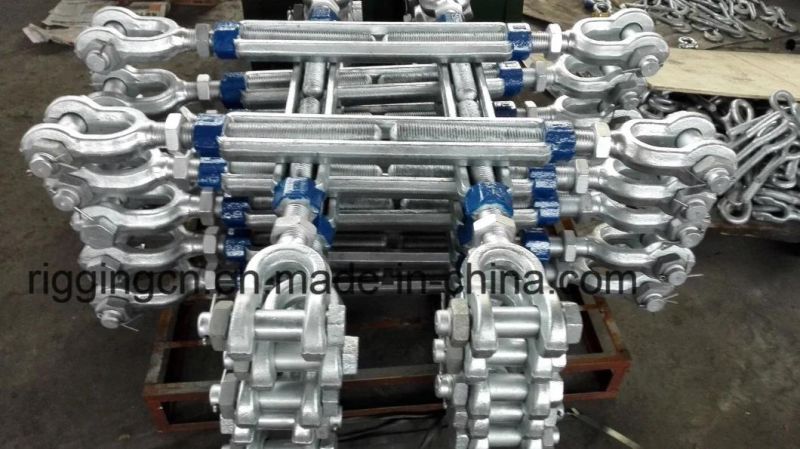High Quality Hot Sale Us Type Hot Forged HDG Wire Rope Lifting Turnbuckle Jaw /Eye/Hook/Stub