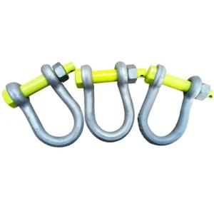 Stainless Steel Long D Shackle Extended Shackles for Industrial Hardware