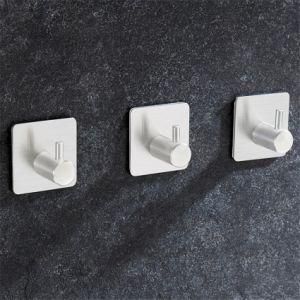 Stainless Steel Metal Hook Towel Hook Self Adhesive Wall Hook