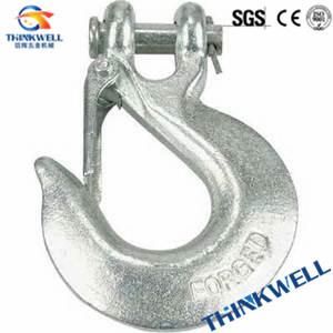 G70 Forging Galvanized Clevis Slip Hook with Latch