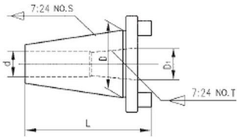 7: 24 to 7: 24 Adapters End Open Type