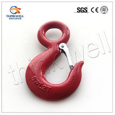 Drop Forged Painted 320A Eye Hoist Hook